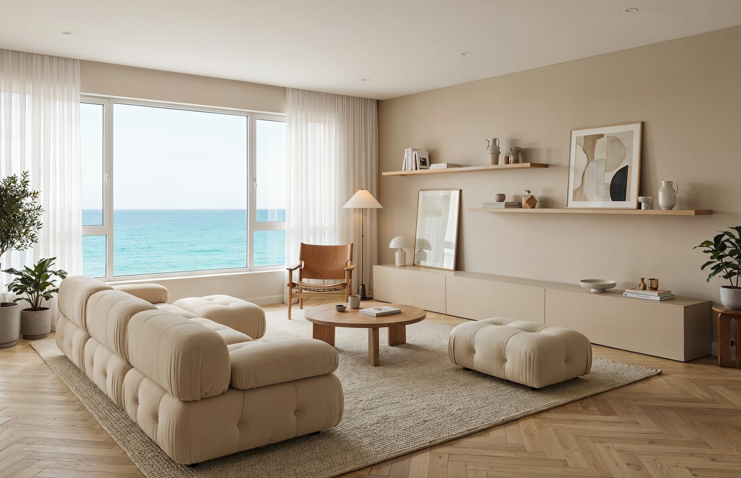 Professional interior render for design proposal