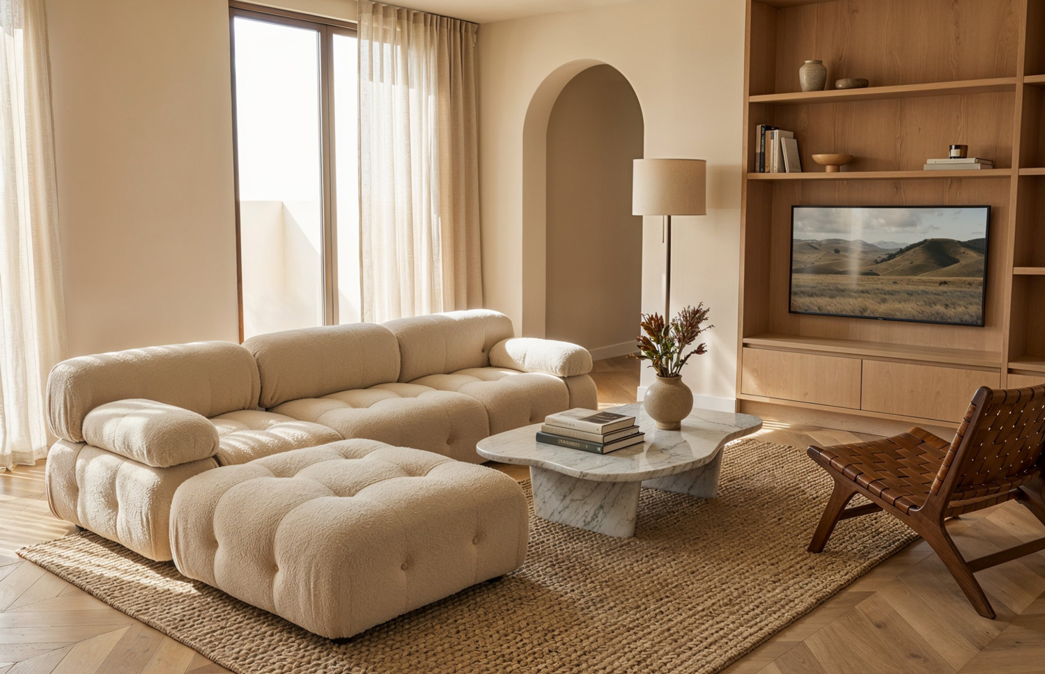 High-end interior render for branding and marketing