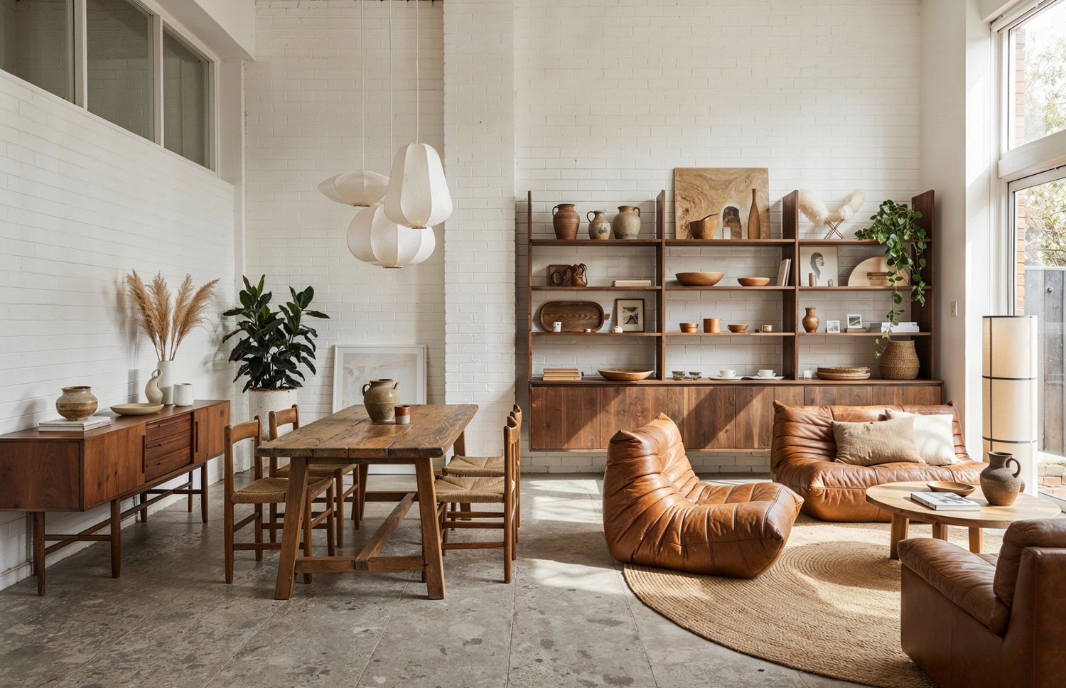 AI-generated interior image for client meeting